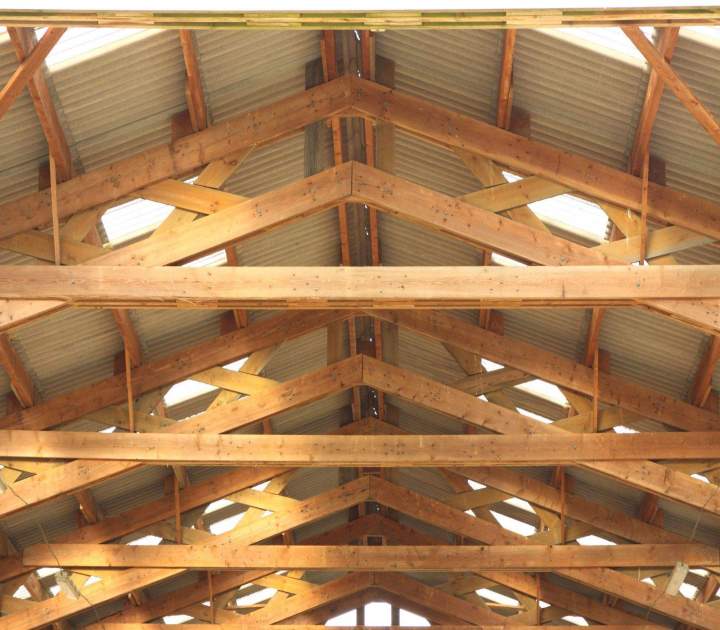 Charpente pour bâtiment agricole Rambouillet
