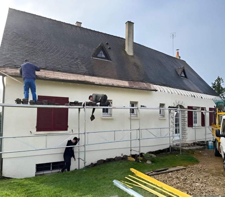 Ravalement de façade Rambouillet